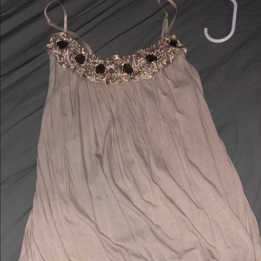 Tan tank top